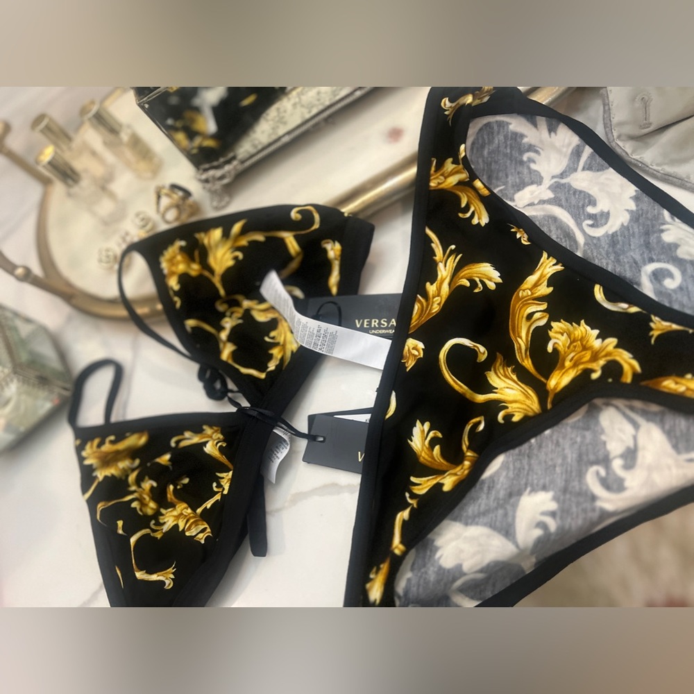 Brand new with tag Versace bra and underwear
